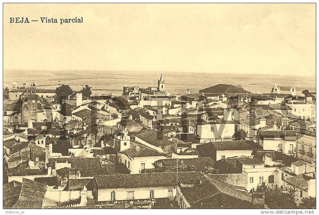 PORTUGAL - BEJA - VISTA PARCIAL - 1910 PC - Beja