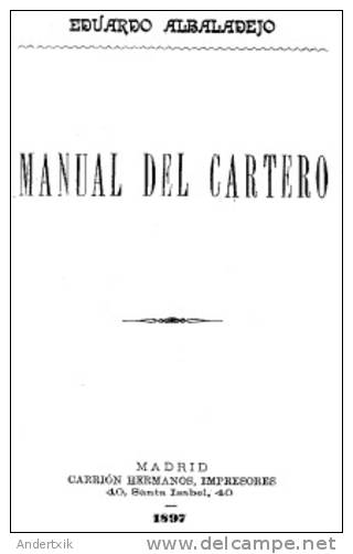 EBook: "Manual Del Cartero" Por Manuel Albadalejo - Other & Unclassified
