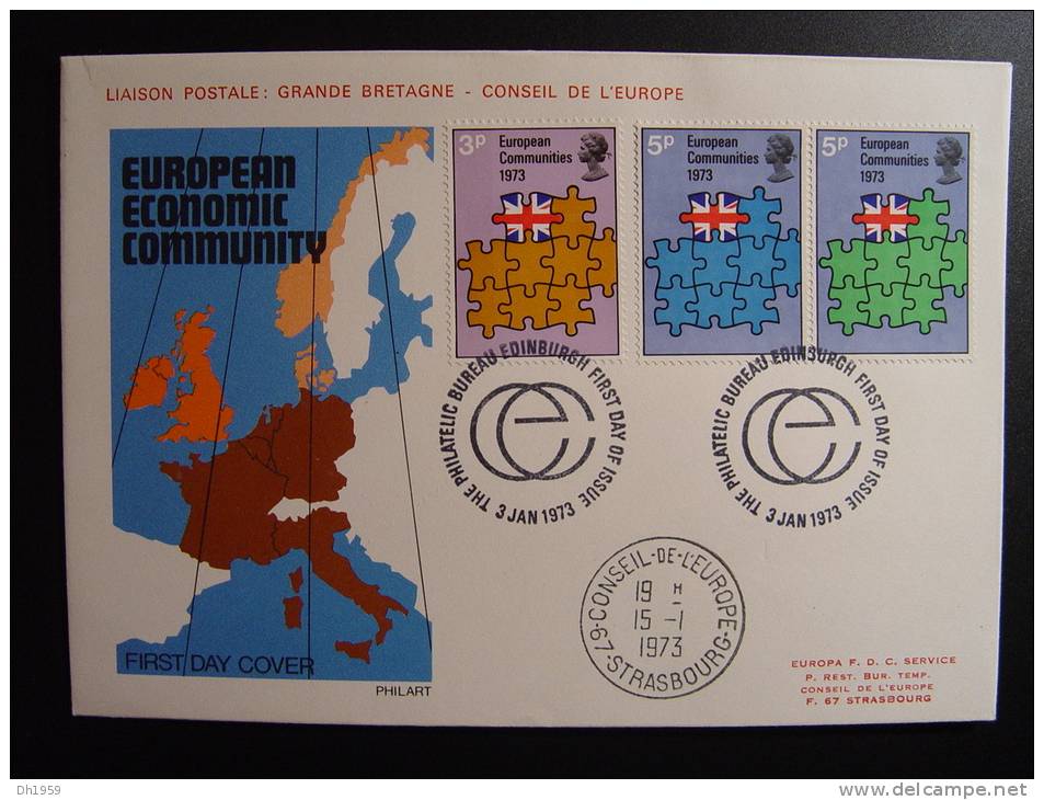 ROYAUME UNI  UK EEC EDINBURGH CONSEIL DE L´EUROPE EUROPA PARLAMENT - Unclassified