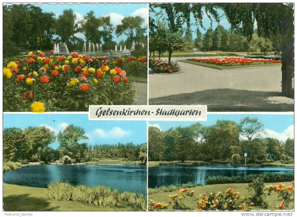 Gelsenkirchen, Stadtgarten, Ca. 70er Jahre - Gelsenkirchen