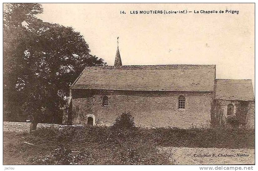 LES MOUTIERS ,LA CHAPELLE DE PRIGNY  REF 29768 - Les Moutiers-en-Retz