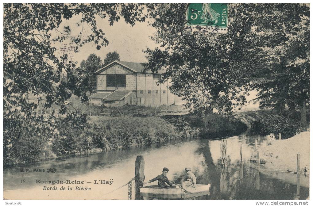 ( CPA 92)  BOURG-LA-REINE  /  L' HAŸ  -  Bords De La Bièvre  - - Bourg La Reine