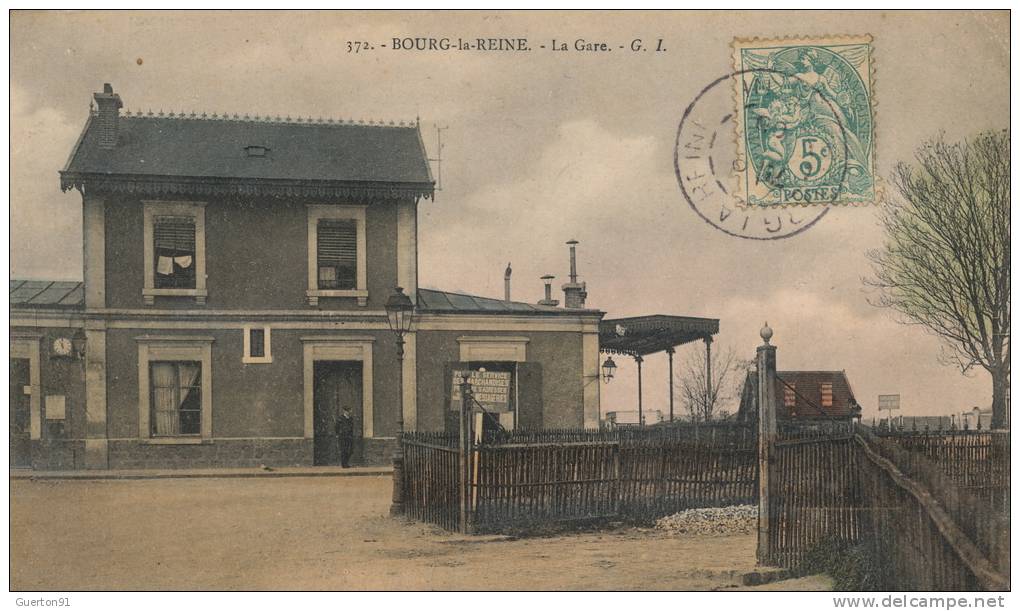 ( CPA 92)  BOURG-LA-REINE  /  La Gare - - Bourg La Reine