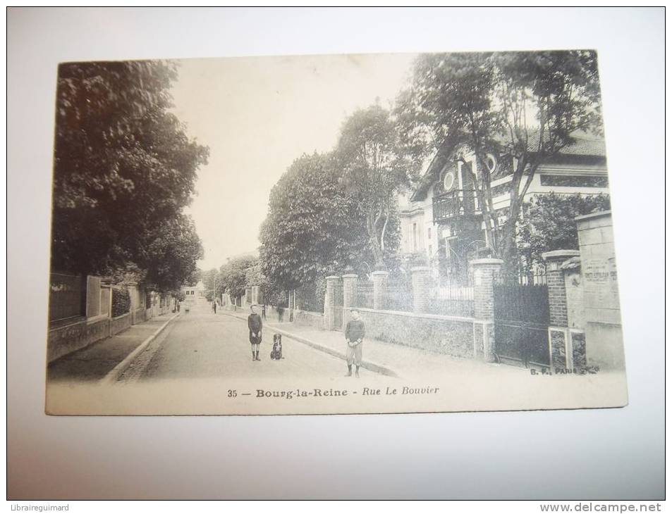 2kah - CPA N°35 - BOURG LA REINE - Rue Le Bouvier - [92]  Hauts De Seine - Bourg La Reine