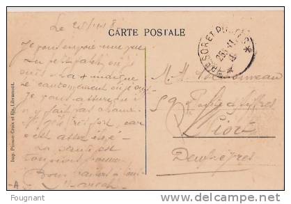BELGIQUE :LIBRAMONT.(Luxembourg).:Les Hôtels.1918.Oblit.Trésor Et Postes.Fort Animée. - Libramont-Chevigny