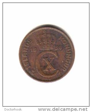 ICELAND    5  AURAR  1926  (KM# 7.1) - Iceland