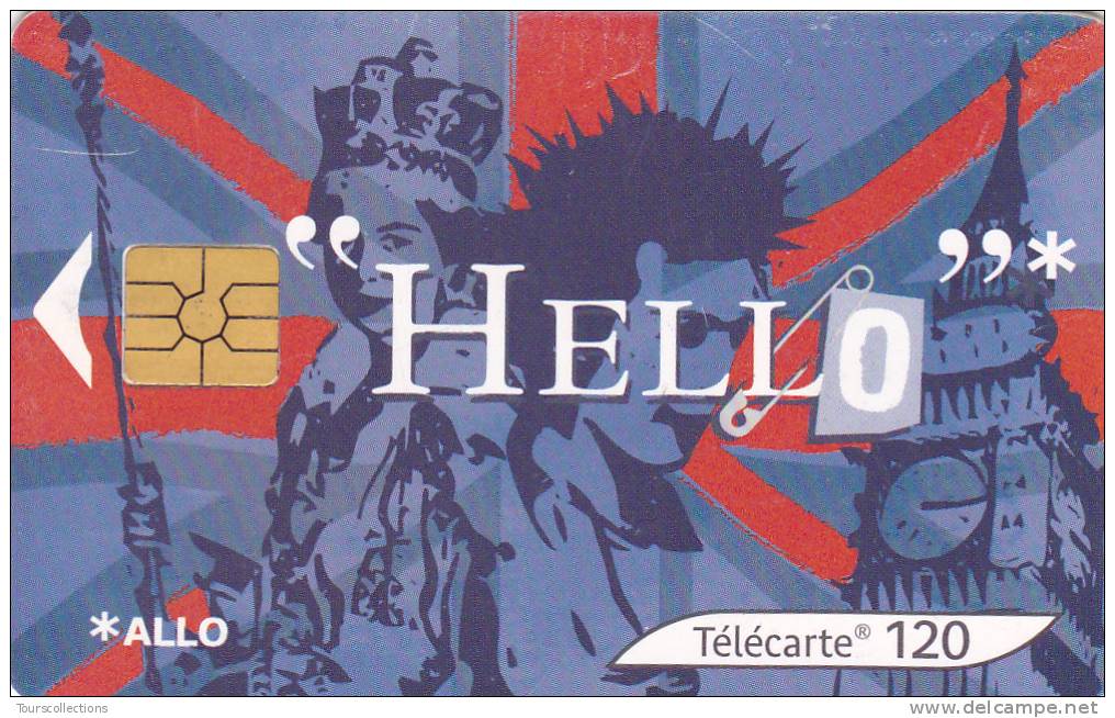 TELECARTE 120 U @ PARLEZ VOUS EUROPEENS ? 5 ANGLETERRE - 83 250 Ex @ GEM2 - 04/2002 - 2002