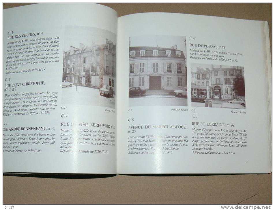 IMAGE ET MEMOIRE D UNE VILLE SAINT GERMAIN EN LAYE CATALOGUE DE L EXPO DU PREINVENTAIRE EN 1980