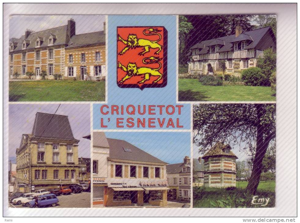 76 CRIQUETOT-l'ESNEVAL Le Château Commerces - Criquetot L'Esneval