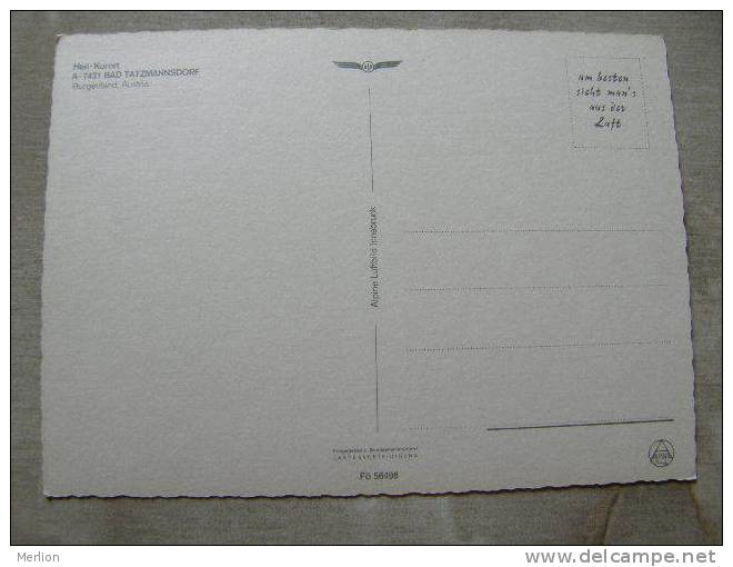 Austria Bad Tatzmannsdorf    D82802 - Sonstige & Ohne Zuordnung