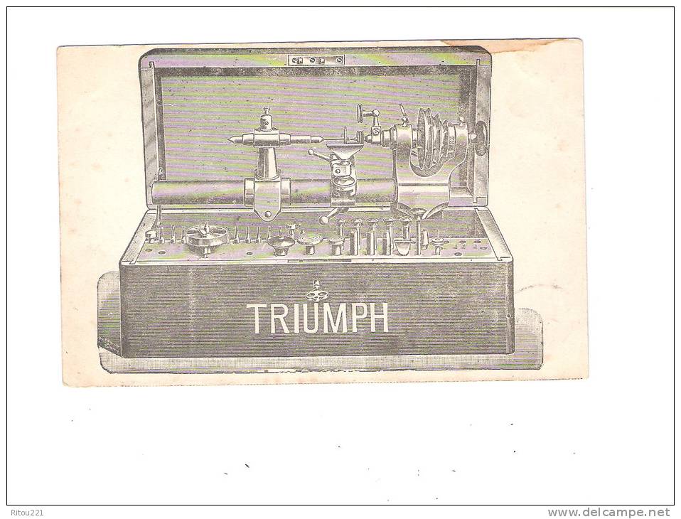 Elberfeld Chemin De Fer Aérien Zum Adler Hotel Restaurant Publicité TRIUMPH Valise Outils TABAK CIGARREN échafaudage - Wuppertal