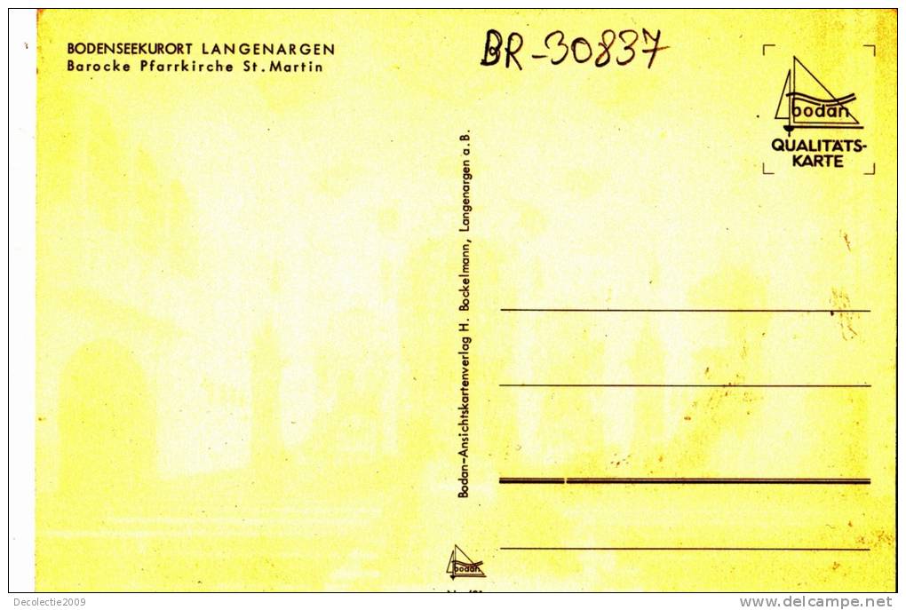BR30837 Bodenseeurort Langenargen     2 Scans - Langenargen