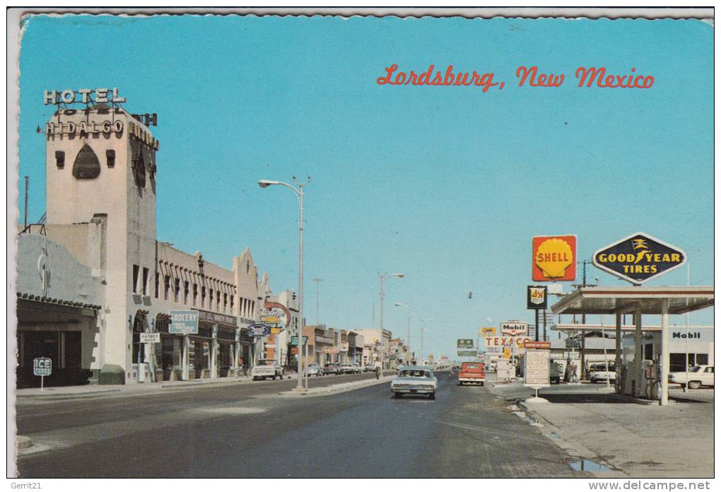 TANKSTELLE - SHELL Petrol Station - Lordsburg New Mexico, U.S. Highway 70-80-180 - Sonstige & Ohne Zuordnung