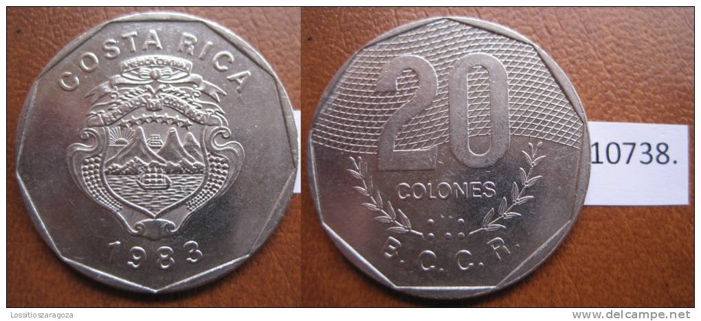 Costa Rica 1983 20 Colones - Otros – América