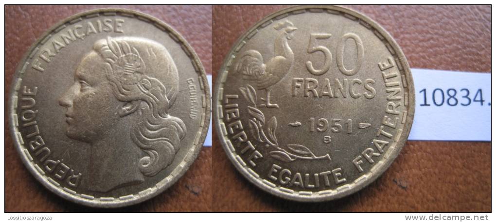 Francia 50 Francos 1951 B - Sonstige – Europa