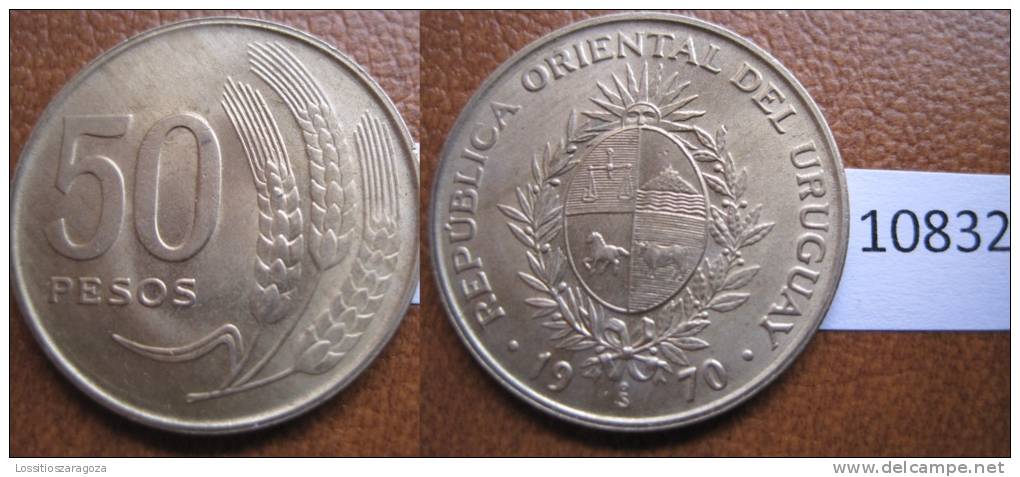 Uruguay 50 Pesos 1970 - Autres – Amérique