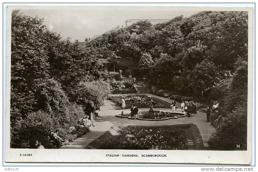 SCARBOROUGH : ITALIAN GARDENS - Scarborough