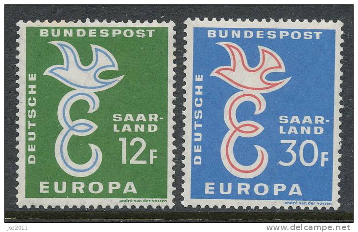 Europa CEPT 1958, SAAR Land, MNH** - 1958