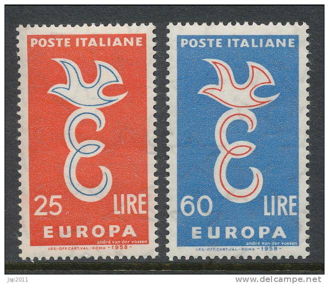 Europa CEPT 1958, Italy, MNH** - 1958