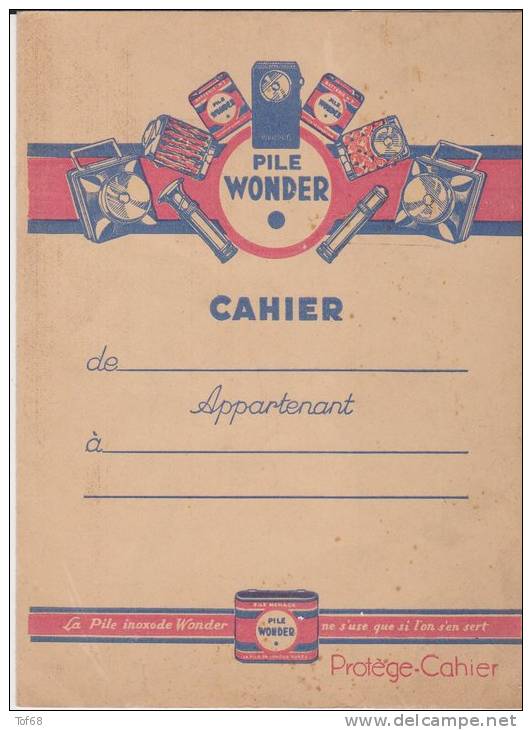 Protège Cahier Pile Wonder - Schutzumschläge