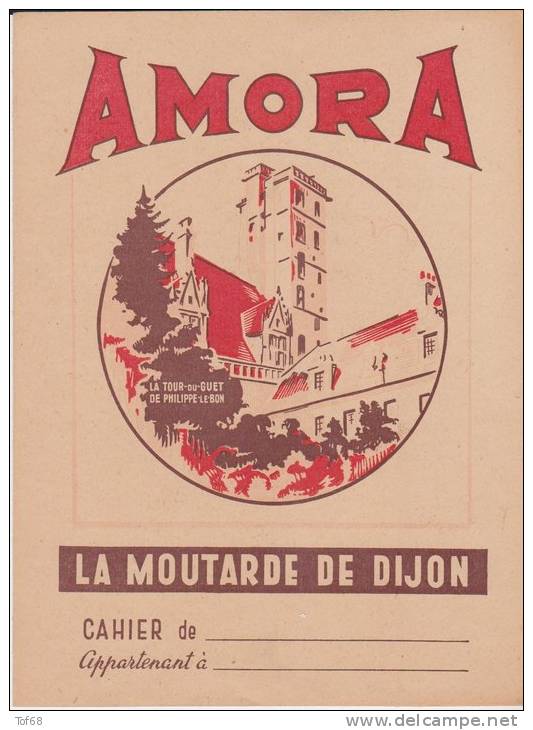 Protège Cahier Amora Dijon La Tour Du Guet - Protège-cahiers