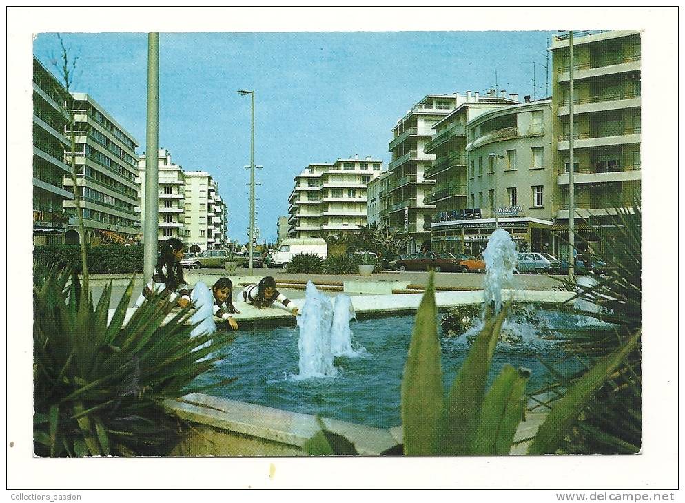 Cp, 66, Canet St-Nazaire En Roussillon, Plage De La Méditerranée, écrite 1981 - Canet En Roussillon