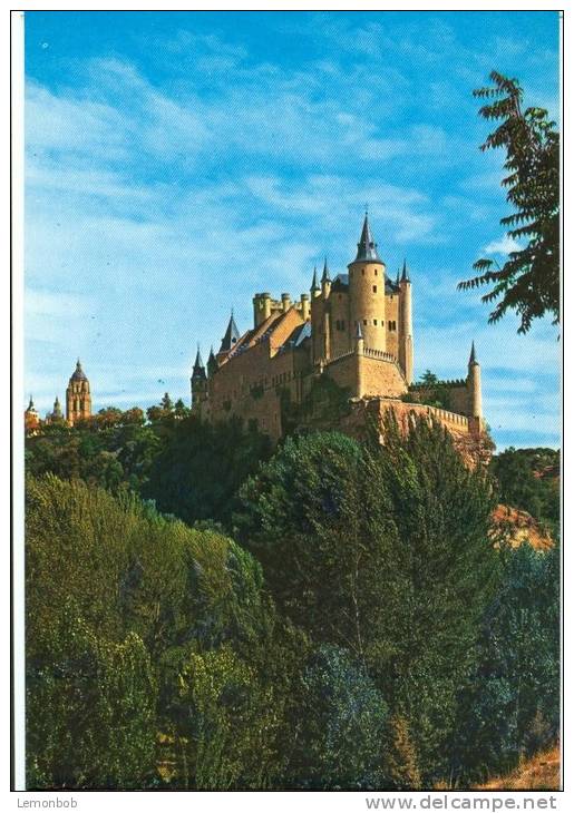 Spain, Segovia, Alcazar Castle, Back Part, Unused Postcard [12009] - Segovia