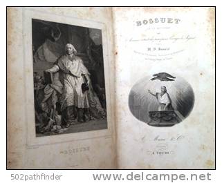 Bossuet - M.D.Saucié Librairie De La Jeunesse Chrétienne - A.Mamé 1 8 4 6 - Portrait - Approbation - [rare] La Pléiade - La Pléiade