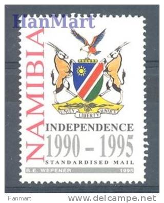 Namibia 1995 Mi 788 MNH - Crest, Deer, Bird, Independence - Timbres