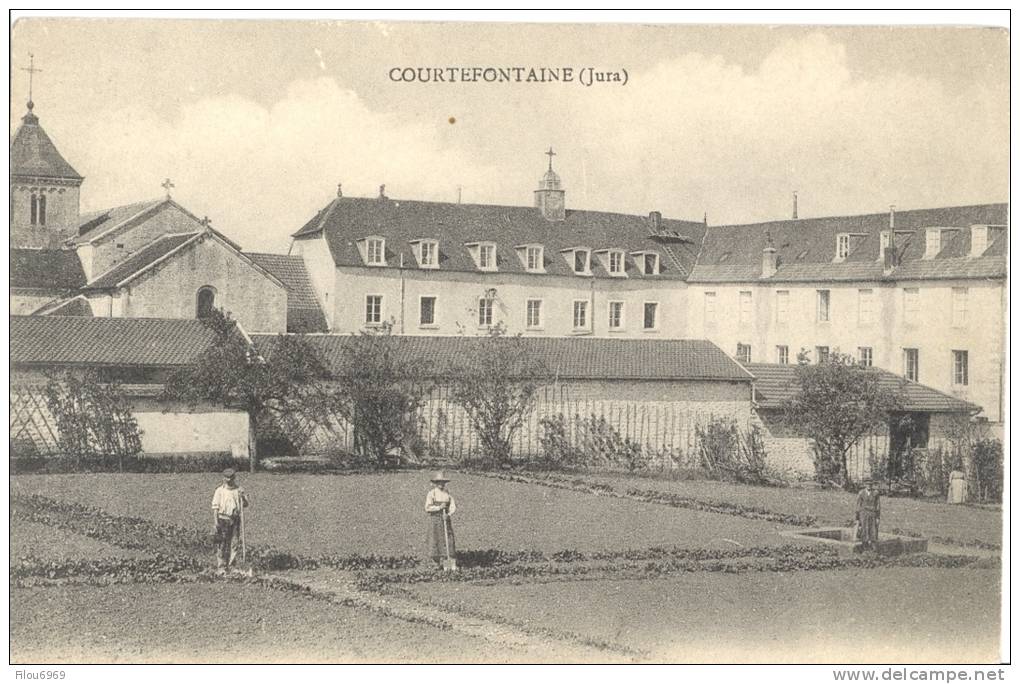 RARE CARTE POSTALE          COUTEFONTAINE   JURA - Autres & Non Classés