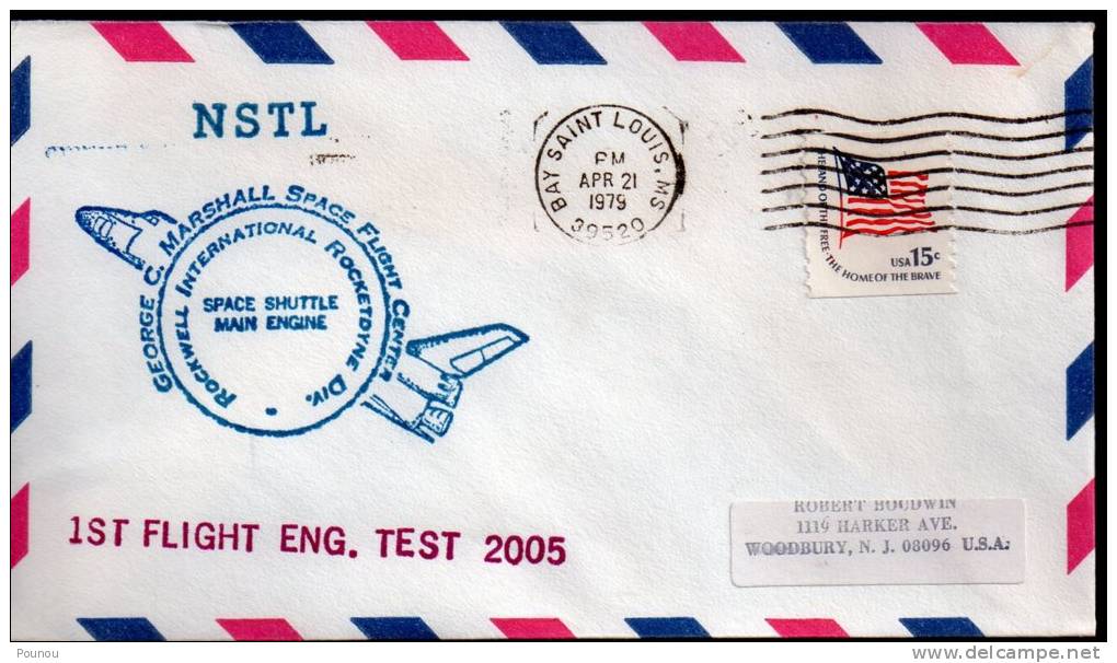 &#9733; US - NSTL - 1ST FLIGHT ENGINE TEST 2005 (7563) - United States