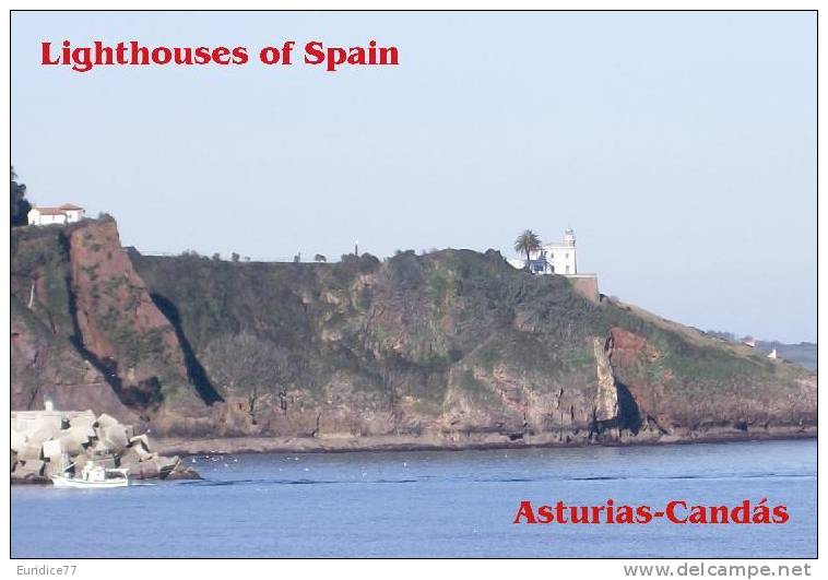 Lighouses Of Spain - Asturias/Candás Postcard Collector - Faros
