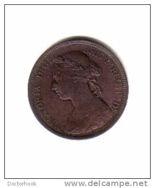 GREAT BRITAIN    1/2  PENNY   1887  (KM# 754) - C. 1/2 Penny