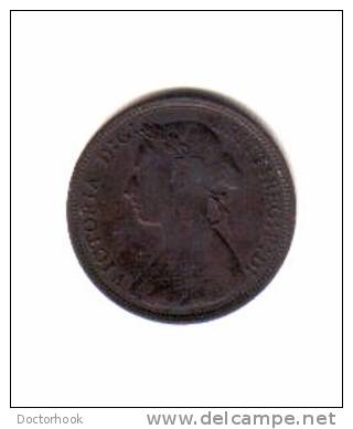 GREAT BRITAIN    1/2  PENNY   1891  (KM# 754) - C. 1/2 Penny