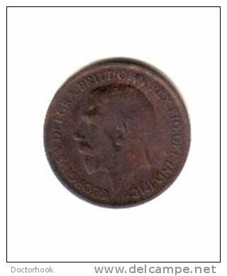 GREAT BRITAIN    1/2  PENNY   1916  (KM# 809) - C. 1/2 Penny