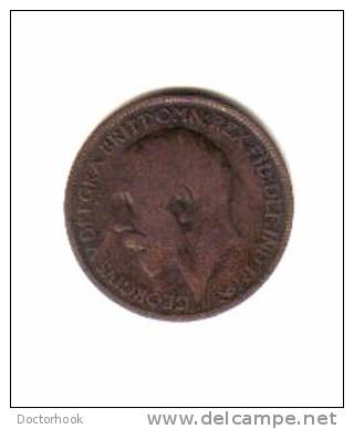 GREAT BRITAIN    1/2  PENNY   1919  (KM# 809) - C. 1/2 Penny