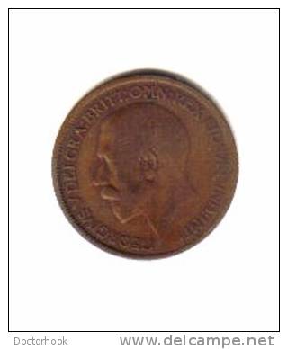 GREAT BRITAIN    1/2  PENNY   1920  (KM# 809) - C. 1/2 Penny