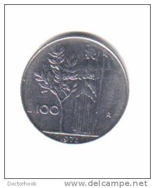 ITALY    100  LIRE   1973  (KM# 96) - 100 Liras