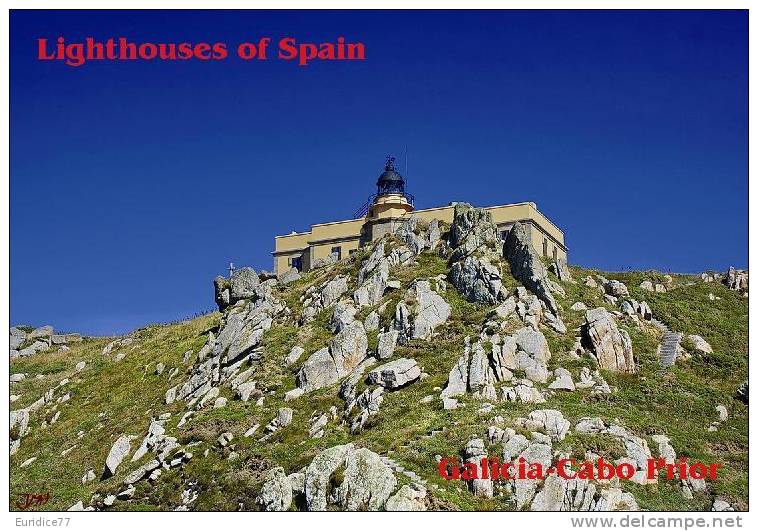 Lighouses Of Spain - Galicia/Cabo Prior Postcard Collector - Faros