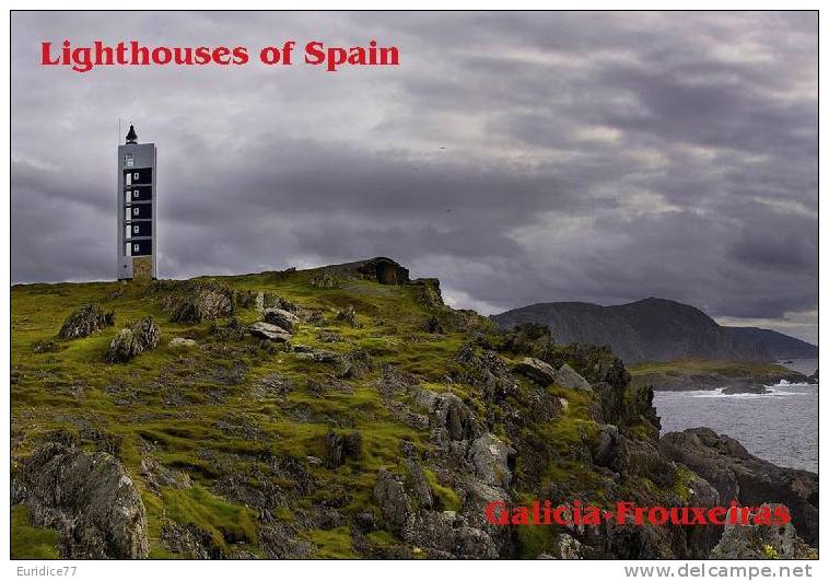 Lighouses Of Spain - Galicia/Frouxeiras Postcard Collector - Faros