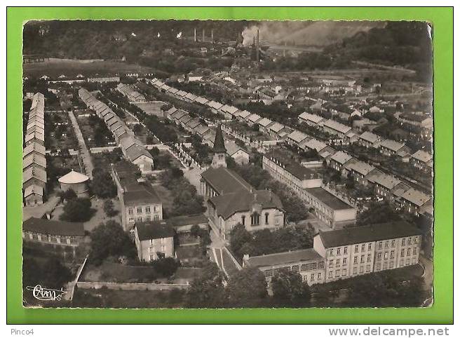 FRANCIA JOEUF VUE AERIENNE CARTOLINA FORMATO GRANDE - Altri & Non Classificati