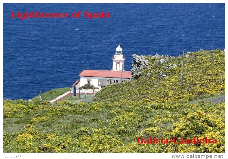 Lighouses Of Spain - Galicia/Candieira Postcard Collector - Faros