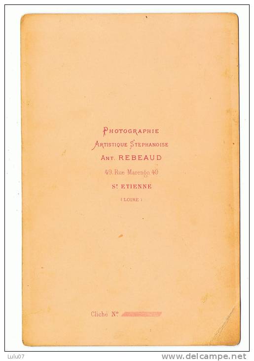 Photographie   Militaire  Artistique Stéphanoise 11 Cm  X 16.5 Cm  Cartonnée - Uniformen