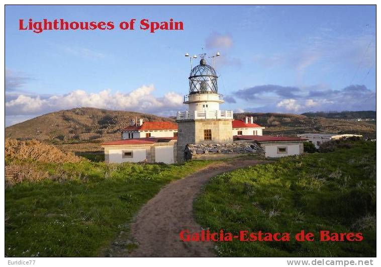 Lighouses Of Spain - Galicia/Estaca De Bares Postcard Collector - Faros