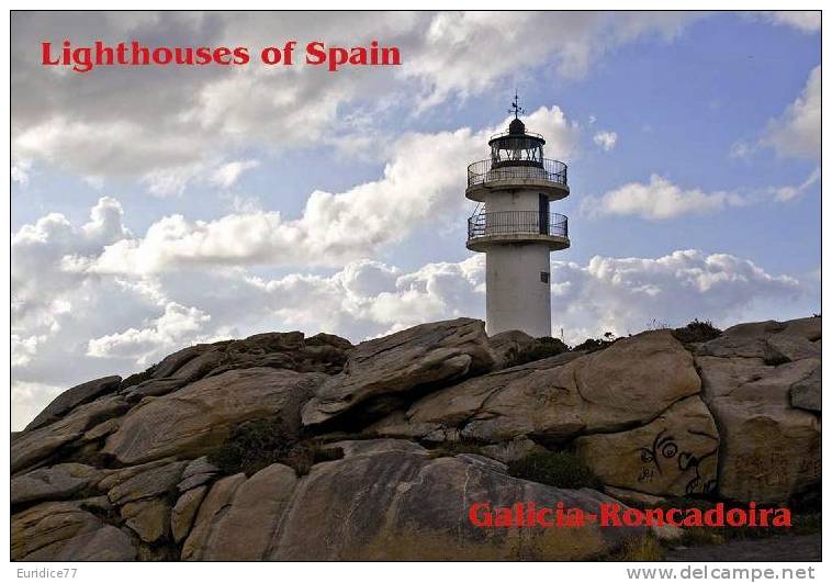 Lighouses Of Spain - Galicia/Roncadoira Postcard Collector - Faros