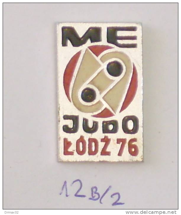 ME JUDO LODZ ´76 POLAND / Junior European Championships Lodz, 1976 / Championnat Meisterschaft - Judo