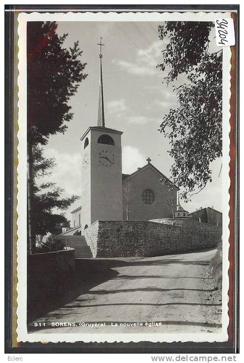 SORENS  - L'EGLISE - TB - Sorens