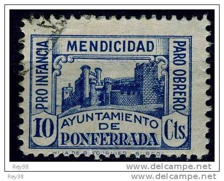 GUERRA CIVIL, PONFERRADA (LEON) - Emisiones Nacionalistas