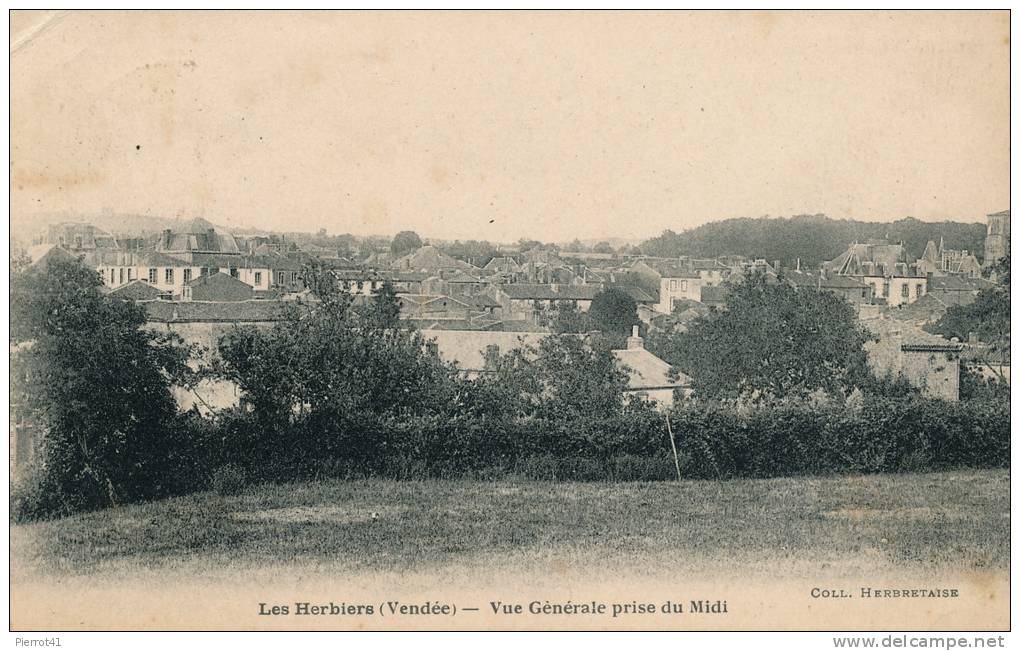 LES HERBIERS - Vue Générale Prise Du Midi - Les Herbiers