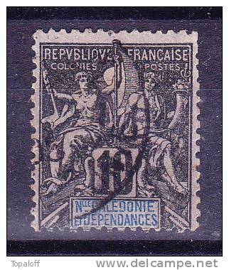 Nouvelle Calédonie N°45 Oblitéré Dents Courtes - Used Stamps